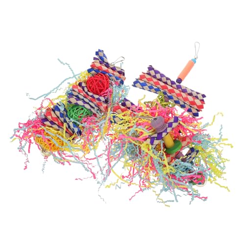VERDANVERSE 3stücke Papageien-kauspielzeug Vogel-kauwerkzeug Papageien-beißzubehör Kleines Vogelspielzeug Papageien-kauspielzeug Für Käfig Nagen Spielzeug Haustier Vogel Versorgung von VERDANVERSE
