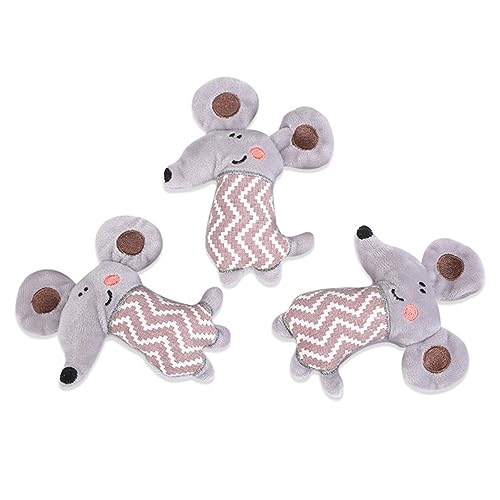 VERDANVERSE 3 Stück Plüsch sensorisch Spaß drinnen interaktives wohnzimmerdeko Toy Set Katzen minzekissen für Katzen Catnip Katze Plüschmaus Grey VERDANVERSE 3 Stück Plüsch sensorisch Spaß drinnen interaktives wohnzimmerdeko Toy Set Katzen minzekissen für Katzen Catnip Katze Plüschmaus Grey von VERDANVERSE