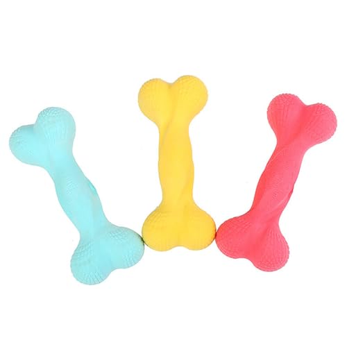 VERDANVERSE 3 Stück Teiliges Hunde Kauspielzeug Langlebige Beißspielzeug Knochenform Zahnpflege für Welpen und Kleine Hunde Fördert Gesunde Zähne und Zerstörungsverhalten Zufällige Farbe VERDANVERSE 3 Stück Teiliges Hunde Kauspielzeug Langlebige Beißspielzeug Knochenform Zahnpflege für Welpen und Kleine Hunde Fördert Gesunde Zähne und Zerstörungsverhalten Zufällige Farbe von VERDANVERSE
