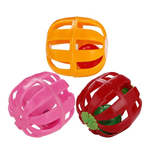 VERDANVERSE 30 Stück Glocke Kugel Katze drinnen Halloween Ball Kätzchen katzenspielzeug rollendes kugelspielzeug für Katzen Innenspielzeug Kätzchenspielzeug Zufällige Farbe VERDANVERSE 30 Stück Glocke Kugel Katze drinnen Halloween Ball Kätzchen katzenspielzeug rollendes kugelspielzeug für Katzen Innenspielzeug Kätzchenspielzeug Zufällige Farbe von VERDANVERSE