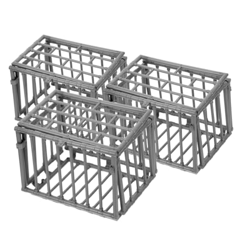 VERDANVERSE 3Stücke Mini Käfig Tierkäfig Für DIY Bastelprojekte Für Aufbewahrung Und Dekoration Von Mini Vielseitig Einsetzbar Für Kreative Anwendungen von VERDANVERSE