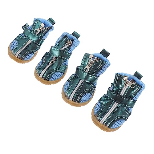 VERDANVERSE 4 Stück Anti Rutsch Hundeschuhe Mit Rindersehnensohle Hundestiefel Für Kleine Hunde Haustier Winterschuhe Hunde Winterschuhe Verstellbare Hundeschuhe Hundeschuhe Für Kaltes VERDANVERSE 4 Stück Anti Rutsch Hundeschuhe Mit Rindersehnensohle Hundestiefel Für Kleine Hunde Haustier Winterschuhe Hunde Winterschuhe Verstellbare Hundeschuhe Hundeschuhe Für Kaltes von VERDANVERSE