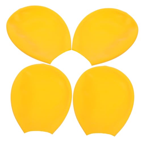VERDANVERSE 4 Stück Haustier wasserdichte Schuhe wasserdichte Hundestiefel Hundepflege Hundeschuhe & Pfotenschützer Datei Welpe wasserdichte Regenschuhe Für Haustiere Yellow von VERDANVERSE