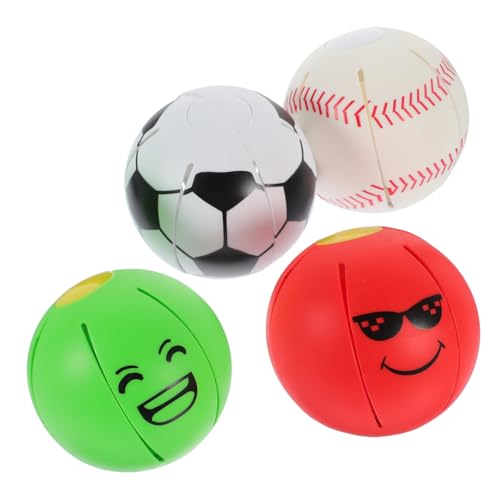 VERDANVERSE 4 Stück Interaktives Hundespielzeug Druckball Spielball für Kleine Hunde Bissfester Widerstandsfähiger Pet Ball zur Kauspielzeug Training und Beschäftigung VERDANVERSE 4 Stück Interaktives Hundespielzeug Druckball Spielball für Kleine Hunde Bissfester Widerstandsfähiger Pet Ball zur Kauspielzeug Training und Beschäftigung von VERDANVERSE