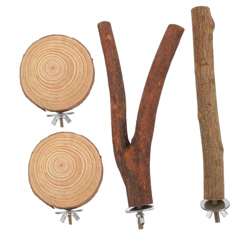 VERDANVERSE 4stücke Papageien Spielzeug Teiliges Kletter Und Stehspielzeug Für Vögel Natürliche Sitzstangen Aus Pfefferholz Für Wellensittiche Nymphensittiche Und Andere Kleine Haustiere VERDANVERSE 4stücke Papageien Spielzeug Teiliges Kletter Und Stehspielzeug Für Vögel Natürliche Sitzstangen Aus Pfefferholz Für Wellensittiche Nymphensittiche Und Andere Kleine Haustiere von VERDANVERSE