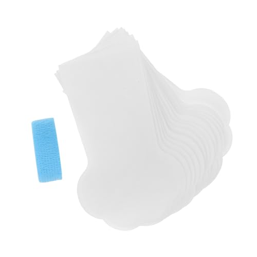 VERDANVERSE 40 Stück Wasserfeste Hundeschuhüberzüge für Kleine und Mittelgroße Hunde Einweg Pfotenabdeckungen Wasserabweisend rutschfest Schutz bei Regen und für Outdoor Aktivitäten von VERDANVERSE