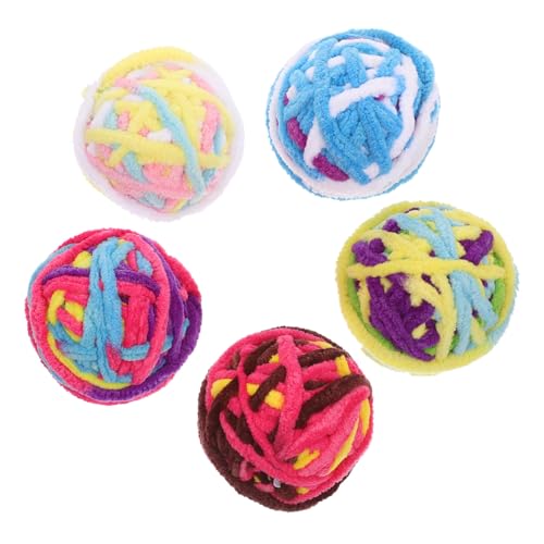 VERDANVERSE 5 Stück Teiliges Katzenspielzeug Weiche Plüsch Teaser Bunte Handliche Spielangel mit Glocke Interaktives Indoor katzenspielzeug zur Beschäftigung und Bewegung von Kätzchen VERDANVERSE 5 Stück Teiliges Katzenspielzeug Weiche Plüsch Teaser Bunte Handliche Spielangel mit Glocke Interaktives Indoor katzenspielzeug zur Beschäftigung und Bewegung von Kätzchen von VERDANVERSE