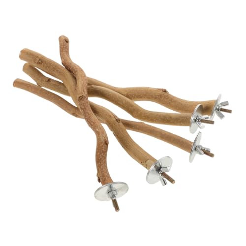 VERDANVERSE 5 Stück Vogel Stehen vogelkäfig zubehör holzständer Vogelkäfig Papageienbarsch drinnen Hamster Taube Sittich Barsch Vogelstangen für Nymphensittiche Drachenholz Khaki VERDANVERSE 5 Stück Vogel Stehen vogelkäfig zubehör holzständer Vogelkäfig Papageienbarsch drinnen Hamster Taube Sittich Barsch Vogelstangen für Nymphensittiche Drachenholz Khaki von VERDANVERSE