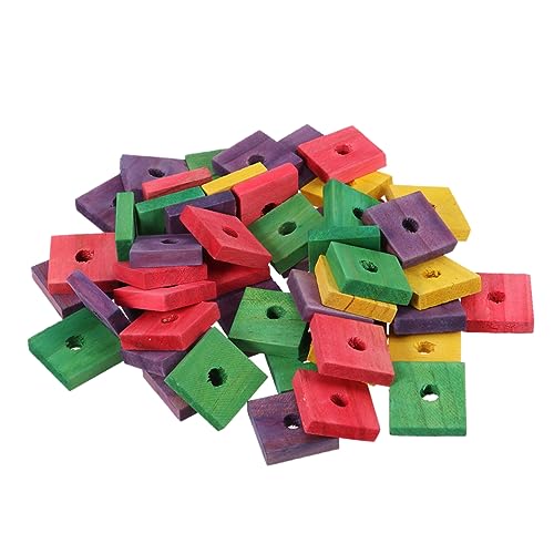 VERDANVERSE 50stücke Teiliges Papageien Kauspielzeug Aus Holz Spielzeug Für Kleine Vögel Sicheres Holzspielzeug Spiel Und Bewegung Für Wellensittiche Und Nymphensittiche Gemischte Farben VERDANVERSE 50stücke Teiliges Papageien Kauspielzeug Aus Holz Spielzeug Für Kleine Vögel Sicheres Holzspielzeug Spiel Und Bewegung Für Wellensittiche Und Nymphensittiche Gemischte Farben von VERDANVERSE