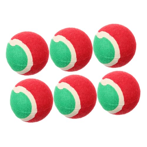 VERDANVERSE 6 Stück Bunte Hundebälle Tennisball für Kleine Welpen Kauspielzeug Robust Leicht für Training und Apportieren Drinnen Draußen VERDANVERSE 6 Stück Bunte Hundebälle Tennisball für Kleine Welpen Kauspielzeug Robust Leicht für Training und Apportieren Drinnen Draußen von VERDANVERSE