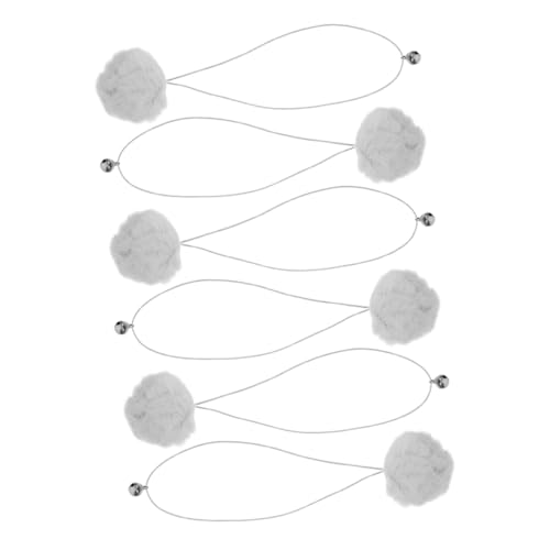 VERDANVERSE 6 Stück Katzenbaum Ersatzbälle mit Glocke Interaktive Kratzbaum Spielzeuge Langlebige Spielzeuge für Katzen Vielseitige Katzenunterhaltung von VERDANVERSE