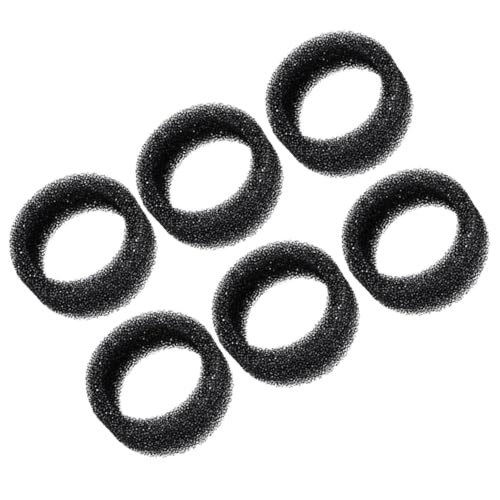 VERDANVERSE 6 Stück Katzenbrunnen Filter Ersatz für Trinkbrunnen Langlebiger Vorfilter Schwamm für Frisches Wasser Praktisches Design Kompatibel mit Haustierbrunnen Einfache Handhabung von VERDANVERSE
