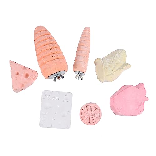 VERDANVERSE 7stücke Hamster-zahnpflege-Spielzeug Aus Kalziumstein Für Kleine Haustiere Kauspielzeug Für Kaninchen Gesundes Kaumaterial Für Zahnabrieb Und Spielerische Beschäftigung VERDANVERSE 7stücke Hamster-zahnpflege-Spielzeug Aus Kalziumstein Für Kleine Haustiere Kauspielzeug Für Kaninchen Gesundes Kaumaterial Für Zahnabrieb Und Spielerische Beschäftigung von VERDANVERSE