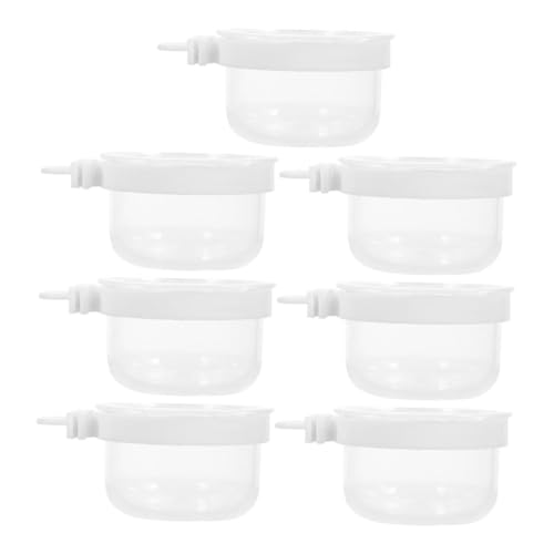 VERDANVERSE 7 Stück Teiliges Transparente Abnehmbare Futternäpfe für Papageien und Kleine Vögel Kunststoff Vogelkäfig Futterbecher Einfache Reinigung Flexibel Einsetzbar für Wiederverwendbar VERDANVERSE 7 Stück Teiliges Transparente Abnehmbare Futternäpfe für Papageien und Kleine Vögel Kunststoff Vogelkäfig Futterbecher Einfache Reinigung Flexibel Einsetzbar für Wiederverwendbar von VERDANVERSE