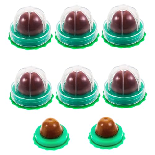 VERDANVERSE 8 Stück Katze süßigkeiten lecken lecken spaß katzenminze Catnip Kätzchen-Snack Katzenminzenbälle für die Wand Snack für Haustiere Katze Katzenminze Ball Green von VERDANVERSE