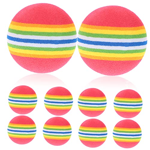 VERDANVERSE 8 Stück Teiliges Hundespielzeug aus Elastischen Bällen Lustige Springende Spielbälle zur Beschäftigung und Kauspielzeug für Kleine und Große Hunde Geeignet für Drinnen und Draußen von VERDANVERSE