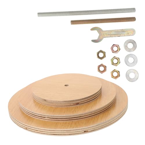 VERDANVERSE Abnehmbarer Kratzbrett Disk aus Holz für DIY Katzenkratzbaum und Langlebig für Anpassung Katzenliegefläche von VERDANVERSE