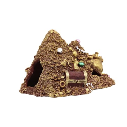 VERDANVERSE Aquariendekoration groß Ornament Zubehör für Aquarien Aquarium gefälschter Berg Dekorationen Aquarium Dekoration aufzuchtfutter Fische Panzerverzierung Desktop schmücken Harz von VERDANVERSE