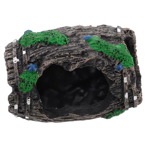 VERDANVERSE Aquarium Dekoration Aquarium Höhle Betta-versteck Fischversteck Aquarium Dekorationsornamente Für Aquarien Zubehör Für Aquarien Dekorationen Für Schildkrötenpanzer Fischhöhle Harz von VERDANVERSE