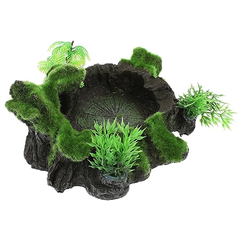 VERDANVERSE Aquarium Dekorativer Samtbaum Natürliches Reptiliengericht Reptilienschale Für Zu Hause Dekorative Wasserschale Reptilienschale Für Terrarium Snack-zubehör Kunstharz VERDANVERSE Aquarium Dekorativer Samtbaum Natürliches Reptiliengericht Reptilienschale Für Zu Hause Dekorative Wasserschale Reptilienschale Für Terrarium Snack-zubehör Kunstharz von VERDANVERSE