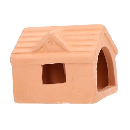 VERDANVERSE Aquarium Habitat Haus aus Resin Dekoratives Fischversteck mit Flachem Boden Stabiler Fischtank Schmuck für Natürliche Zucht und Lebendige Aquarienlandschaft von VERDANVERSE