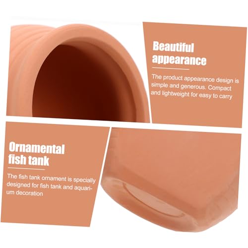VERDANVERSE Aquarium Höhle Versteck aus Harz Dekorative Fischaquarium Ornament Höhle für Kleine Haustiere Schadstofffrei Leicht zu Reinigen Sicher für Wasser und Aquarienbewohner VERDANVERSE Aquarium Höhle Versteck aus Harz Dekorative Fischaquarium Ornament Höhle für Kleine Haustiere Schadstofffrei Leicht zu Reinigen Sicher für Wasser und Aquarienbewohner von VERDANVERSE