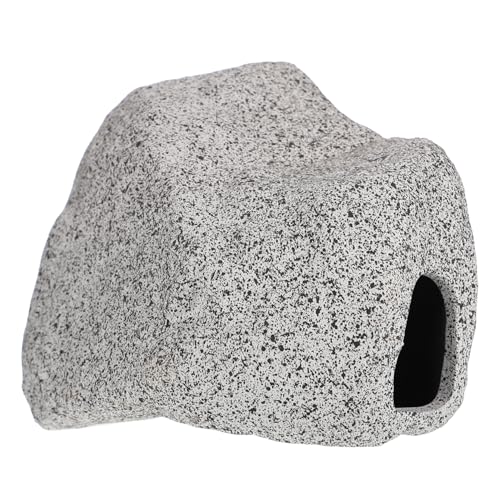VERDANVERSE Aquarium Tontopf Aquarium Versteckhöhle Höhle für Aquarium Tankverzierung Panzer aquariumdeko Aquarium Dekoration Fischlaichhaus Aquariumlandschaftsdekoration Ton Light Grey von VERDANVERSE