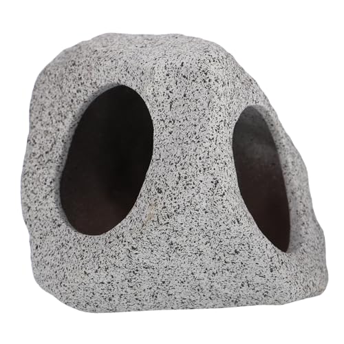 VERDANVERSE Aquarium Tontopf Panzer Dekorationen Für Aquarien Dekorative Garnelenhöhle Dekorativer Fischunterstand Exquisite Aquarienhöhle Fischunterstand Für Aquarien Ton Light Grey von VERDANVERSE