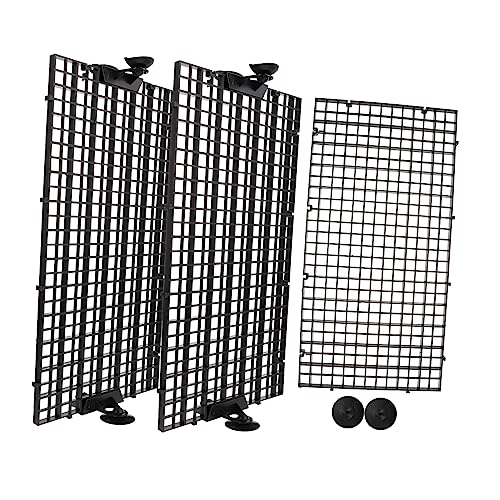 VERDANVERSE Aquarium Trennwand Set Fischzucht Isolationsplatte mit Saugnäpfen Spaltbares Wasserdurchlässiges Fischbecken Trennnetz zur Vermeidung von Fischkonflikten VERDANVERSE Aquarium Trennwand Set Fischzucht Isolationsplatte mit Saugnäpfen Spaltbares Wasserdurchlässiges Fischbecken Trennnetz zur Vermeidung von Fischkonflikten von VERDANVERSE