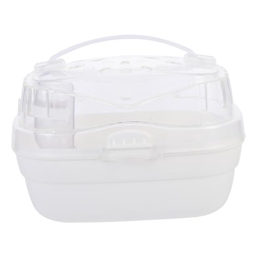 VERDANVERSE Atmungsaktive Haustier Transportbox Kleintier Käfig für Hamster Zwerghamster und Kleine Tiere Tragbare Outdoor Reisetasche für Camping und Ausflüge Komfortabel und Sicher VERDANVERSE Atmungsaktive Haustier Transportbox Kleintier Käfig für Hamster Zwerghamster und Kleine Tiere Tragbare Outdoor Reisetasche für Camping und Ausflüge Komfortabel und Sicher von VERDANVERSE