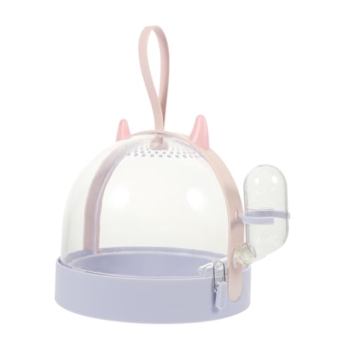 VERDANVERSE Atmungsaktiver Hamsterkäfig für Außenbereich mit Trinkflasche Transparenter Transportbox für Kleine Haustiere Wie Hamster Kaninchen und Chinchilla für Reisen Camping und Ausflüge VERDANVERSE Atmungsaktiver Hamsterkäfig für Außenbereich mit Trinkflasche Transparenter Transportbox für Kleine Haustiere Wie Hamster Kaninchen und Chinchilla für Reisen Camping und Ausflüge von VERDANVERSE