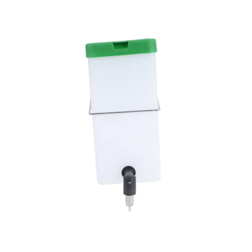 VERDANVERSE Automatische Kaninchen Trinkflasche aus Sicherem Kunststoff Auslaufsicherer Wasserspender für Kleintiere Umweltfreundlich Geruchlos Leicht zu Reinigen Geeignet für Hasenstall und von VERDANVERSE
