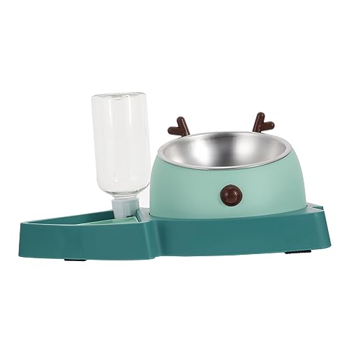 VERDANVERSE Automatische und Katzen Fütterungsschale Abnehmbare Slow Feeder Teller mit Wasserstandsanzeige für Haustiere zu Reinigen für Lange VERDANVERSE Automatische und Katzen Fütterungsschale Abnehmbare Slow Feeder Teller mit Wasserstandsanzeige für Haustiere zu Reinigen für Lange von VERDANVERSE
