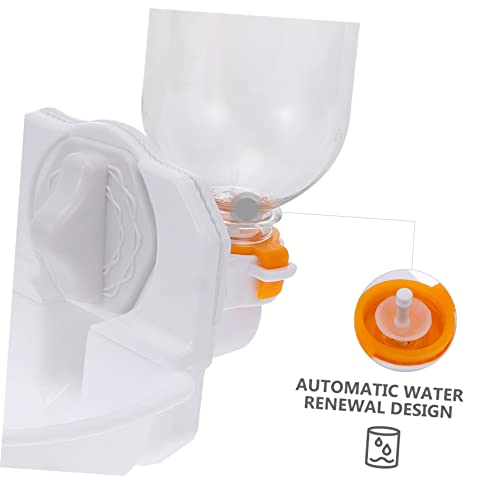 VERDANVERSE Automatischer Haustier Wasserspender Weiß Leckagesicher Einfach zu Reinigen und Installieren Für Hunde Katzen und Tauben Zur Befestigung Innen und Außen Am Käfig Geeignet VERDANVERSE Automatischer Haustier Wasserspender Weiß Leckagesicher Einfach zu Reinigen und Installieren Für Hunde Katzen und Tauben Zur Befestigung Innen und Außen Am Käfig Geeignet von VERDANVERSE