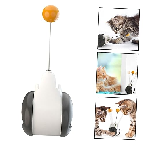VERDANVERSE Balance Swing Car Katzenspielzeug mit Katzenminze Interaktives für Katzen und Kätzchen Fördert die Aktivität und Beschäftigung für Selbstständiges von VERDANVERSE