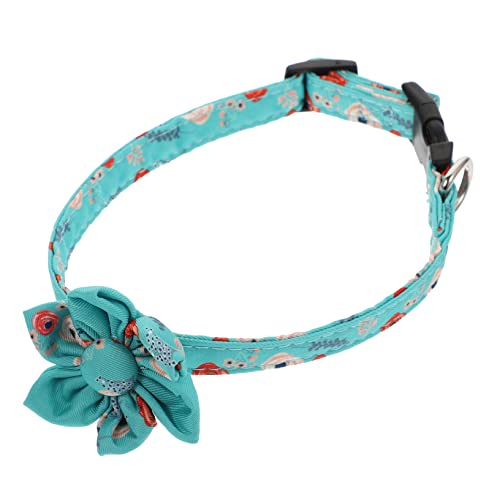 VERDANVERSE Blumen Haustierhalsband Verstellbares Und Bequemes Design Für Hunde Und Katzen Für Hochzeiten Und Alltag Und Abnehmbares Blumenmotiv von VERDANVERSE