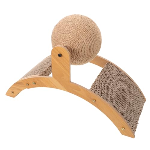 VERDANVERSE Cat Ferris Wheel Kratzspielzeug Interaktives Sisal Klettergerüst mit Kratzball für Katzen Langlebiges und Unterhaltsames für Gesunde Krallenpflege VERDANVERSE Cat Ferris Wheel Kratzspielzeug Interaktives Sisal Klettergerüst mit Kratzball für Katzen Langlebiges und Unterhaltsames für Gesunde Krallenpflege von VERDANVERSE
