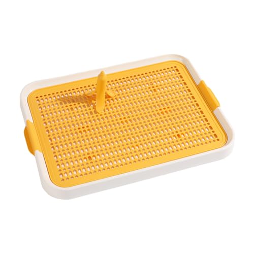 VERDANVERSE Dicker Hundeklo Tabletthalter aus Langlebigem Luftzirkulierendes Design Hygienisch und Geruchsfrei für Welpen Toilette im Wohnzimmer Garten und Park Praktische Haustier Toilette von VERDANVERSE