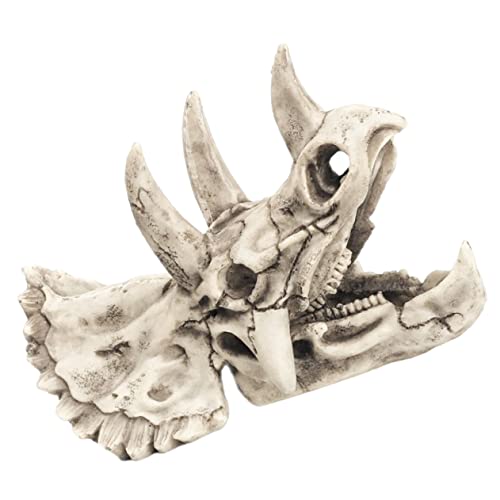 VERDANVERSE Dinosaurier Kopf Skelett Aquarium Deko Simulierte Dinosaurier Skull Ornament für Aquarien Einzigartiger Rückzugsort für Fische und Garnelen Langlebig und Farbecht für Aquarien und VERDANVERSE Dinosaurier Kopf Skelett Aquarium Deko Simulierte Dinosaurier Skull Ornament für Aquarien Einzigartiger Rückzugsort für Fische und Garnelen Langlebig und Farbecht für Aquarien und von VERDANVERSE
