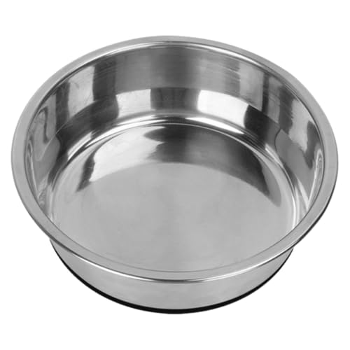 VERDANVERSE Edelstahl Hundenapf mit Rutschfester TPR Basis Stabile Fressschale für Hunde und Katzen Mittelgroß Langlebig Leicht zu Reinigen für Nassfutter und Wasser im Innenbereich VERDANVERSE Edelstahl Hundenapf mit Rutschfester TPR Basis Stabile Fressschale für Hunde und Katzen Mittelgroß Langlebig Leicht zu Reinigen für Nassfutter und Wasser im Innenbereich von VERDANVERSE