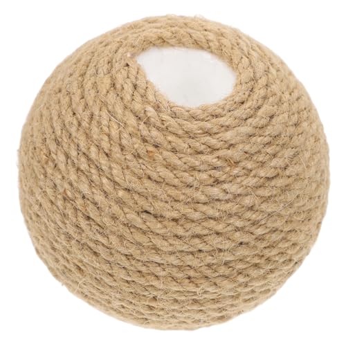 VERDANVERSE Ersatzball Für Katzenklettergerüst Katzenbedarf Haustierspielzeug Für Katzen Kratzball Für Katze Für Haustiere Haustierbälle Plüsch Kätzchenkratzer Sisal Light Brown VERDANVERSE Ersatzball Für Katzenklettergerüst Katzenbedarf Haustierspielzeug Für Katzen Kratzball Für Katze Für Haustiere Haustierbälle Plüsch Kätzchenkratzer Sisal Light Brown von VERDANVERSE