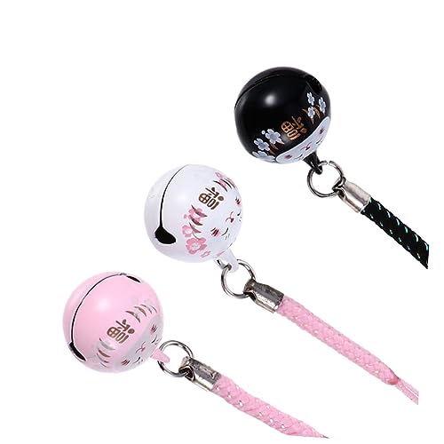 VERDANVERSE Fortune Cat Cellphone Charms Teiliges Kupferglöckchen Anhänger für Taschen und Handys Leichte Kompakte Winkekatze Glücksbringer mit Dekorativem als und Accessoire von VERDANVERSE