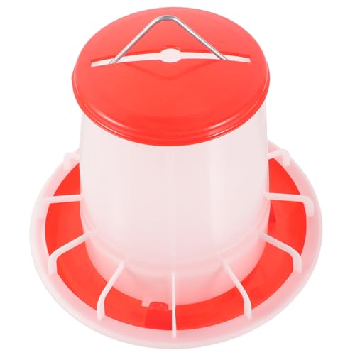 VERDANVERSE Futtereimer für Hühner Käfig Küken Haustier Futterspender Container Chicken Feeder Geflügelzubehör Hühnerzubehör Lebensmittelbehälter für Geflügel und Hühner Geflügelfutter Plastik von VERDANVERSE