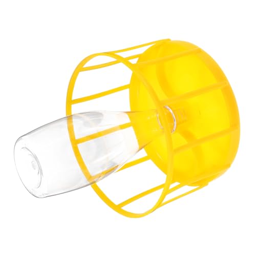 VERDANVERSE Futterstelle Für Reptilien Bartagame Futternapf Langlebiges Speisegeschirr Wasserschale Futternapf Für Bartagamen Water Bowl Schildkröte Wasserschale Abs Yellow von VERDANVERSE