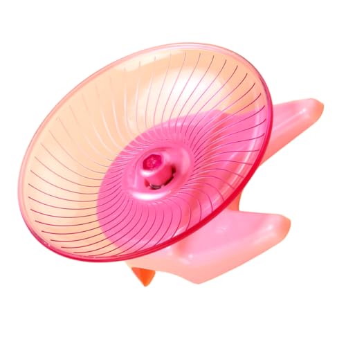 VERDANVERSE Geräuschloses Laufrad mit Rutschfestem Stand Übungsfliegende Untertasse für Hamster Zwerghamster Mäuse von VERDANVERSE