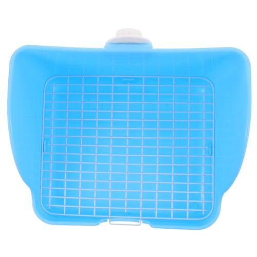 VERDANVERSE Große Haustier Toilette mit Wanddesign Langlebiges PP Material Auslaufsicherer Kaninchen Trainingskasten für Hunde Kaninchen Meerschweinchen Praktisch für Innen und Außenbereiche von VERDANVERSE