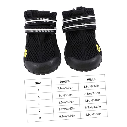 VERDANVERSE Hundeschuhe Für Große Hunde Outdoor-Schuhe Mit Rutschfester Sohle Schutz Vor Hitze Und Kälte Für Spaziergänge Im Gelände Schneeschuhe Bergschuhe Für Haustiere VERDANVERSE Hundeschuhe Für Große Hunde Outdoor-Schuhe Mit Rutschfester Sohle Schutz Vor Hitze Und Kälte Für Spaziergänge Im Gelände Schneeschuhe Bergschuhe Für Haustiere von VERDANVERSE