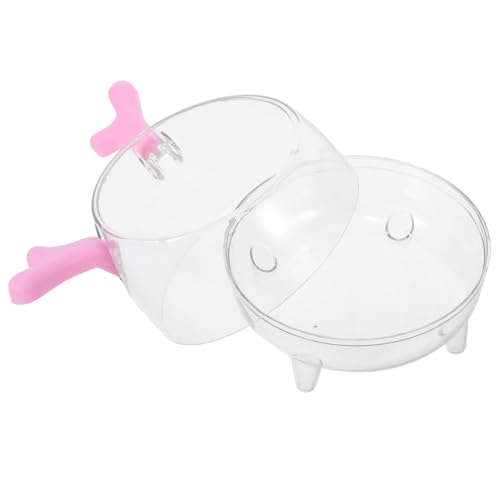 VERDANVERSE Hamster Badezimmer Toilette Dessertlöffel Kochgeschirr Kits wasserdichte Regenstiefel Modischer Und Vielseitiger Badehut Natürliches Hamster Spülbecken von VERDANVERSE