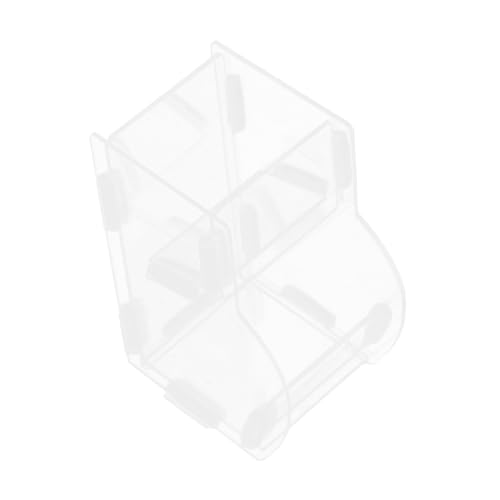VERDANVERSE Hamster Food Box Hamster Hamster zubehör Futterbehälter für Hamster Automatischer Futterspender für Käfig Kleiner Futternapf kleine Tierfutterschale Acryl Transparent VERDANVERSE Hamster Food Box Hamster Hamster zubehör Futterbehälter für Hamster Automatischer Futterspender für Käfig Kleiner Futternapf kleine Tierfutterschale Acryl Transparent von VERDANVERSE
