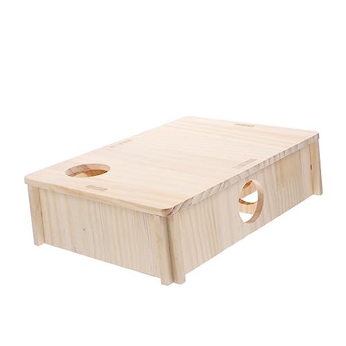 VERDANVERSE Hamster Labyrinth Spielhaus aus Holz Zimmer Versteck und Entdeckungsspielzeug für Hamster Meerschweinchen und Mäuse DIY Bemalbar Langlebiges Nagetier Versteck für Ruhe und Spiel VERDANVERSE Hamster Labyrinth Spielhaus aus Holz Zimmer Versteck und Entdeckungsspielzeug für Hamster Meerschweinchen und Mäuse DIY Bemalbar Langlebiges Nagetier Versteck für Ruhe und Spiel von VERDANVERSE